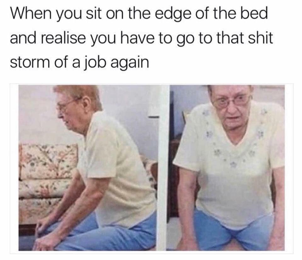 25 Accurate Work Memes That Will Have You Laughing at Your Desk 15 When you sit on the edge - Accurate Work Memes