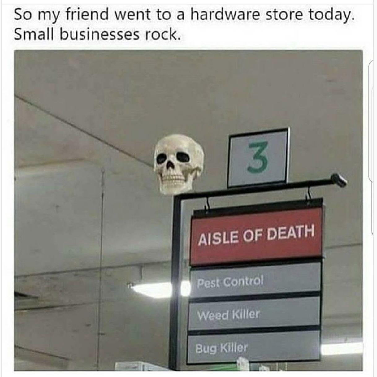 30 Funniest Memes That Will Make You Question Everything 1 Aisle of death - funniest memes