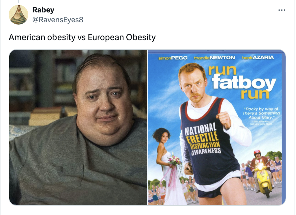 20 US vs Europe Tweets That Highlight the Funniest Differences 4 American obesity vs European Obesity - US vs Europe Tweets