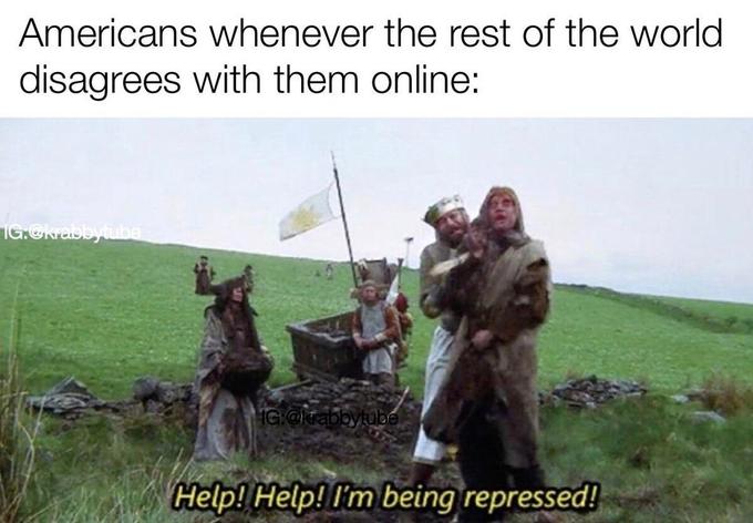37 Best Monty Python Memes That Will Make You Say "A Blessing From The Lord" 3 Americans whenever people disagree with them - monty python memes