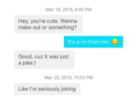 Awkward texts - FG