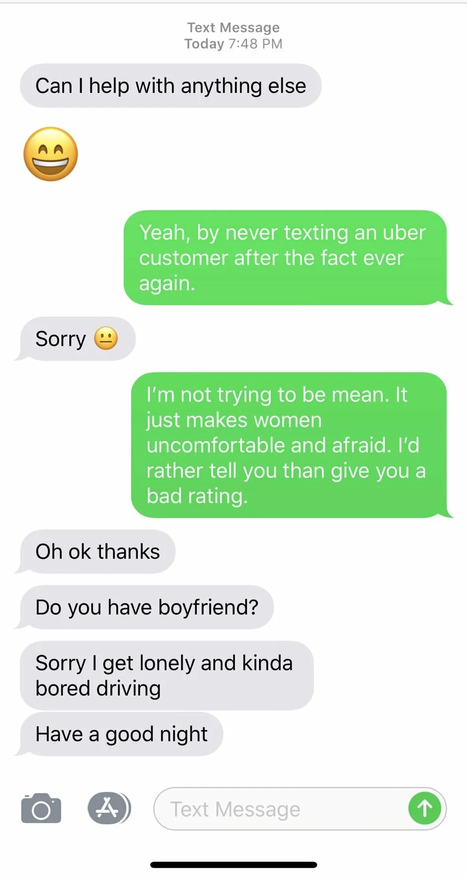 23 Funny Awkward Texts That Will Make You Cringe for Days 2 Can I help with anything else - Funny Awkward