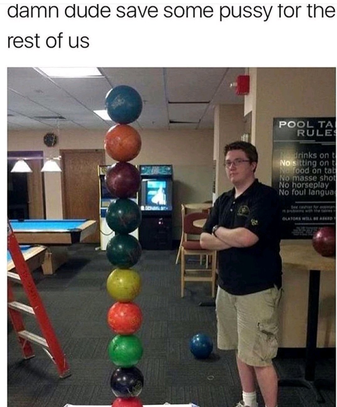 20 Bowling Memes That Will Knock You Down with Laughter 5 Damn dude - Bowling Memes