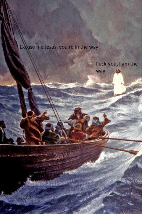 35 Painting Memes That Will Make You Brush Into Laughter 1 Excuseme jesus youre in way - painting memes