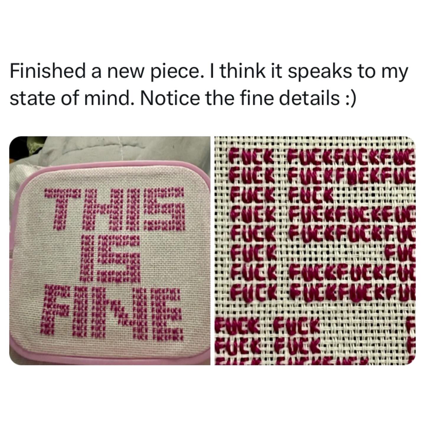 Finished a new piece