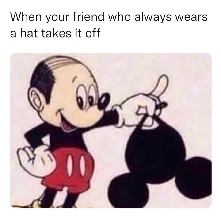 20 Lighthearted Memes That Won’t Leave You Short on Laughs 3 Friend who always wears a hat - Lighthearted Memes