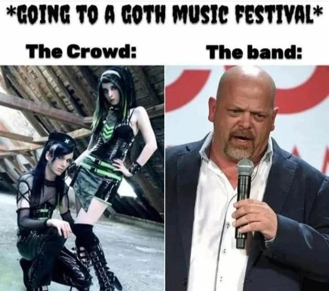 15 Funny Goth Memes for a Good Laugh at Midnight 9 Goth music festival - Funny Goth Memes