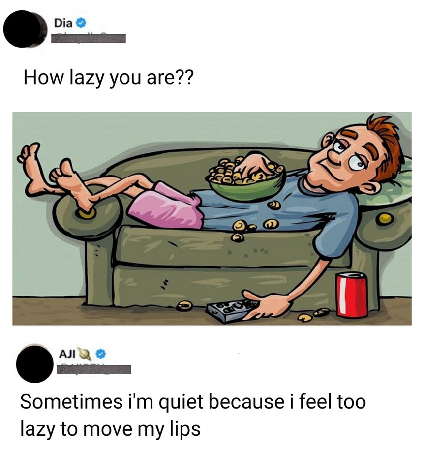 35 Epic Comments That Completely Overshadowed the Original Post 13 How lazy are you - Epic Comments