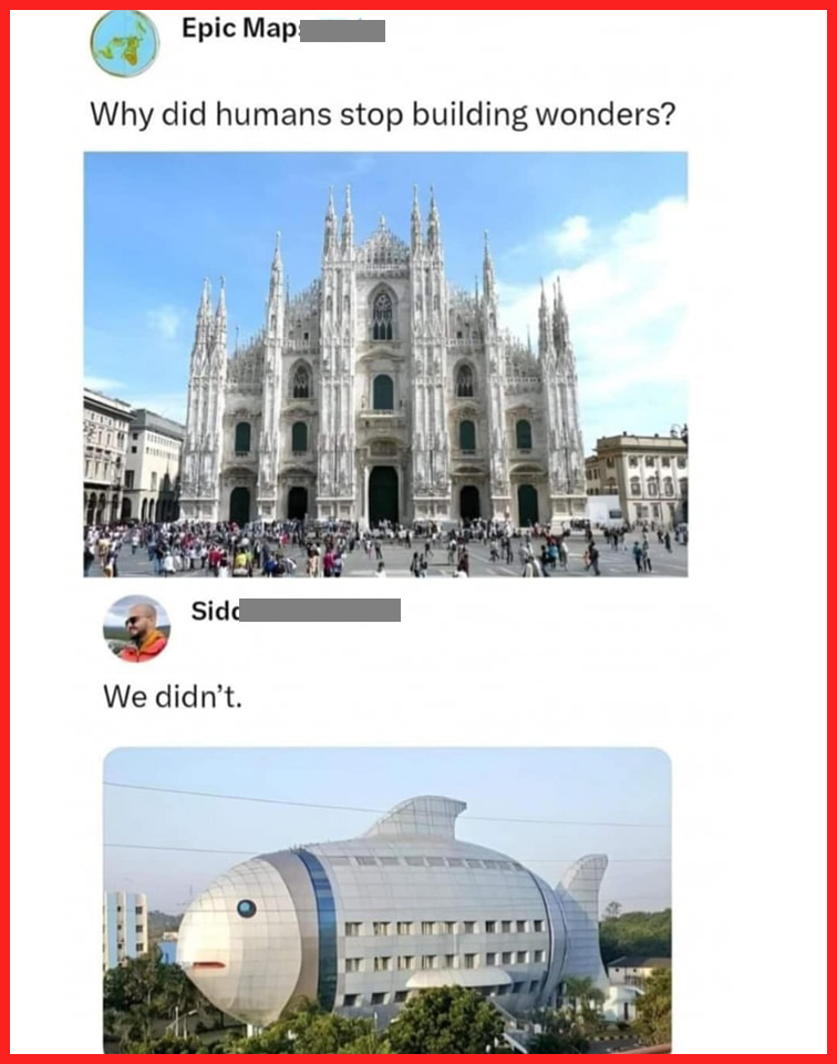 35 Epic Comments That Completely Overshadowed the Original Post 34 Humans stop building wonders