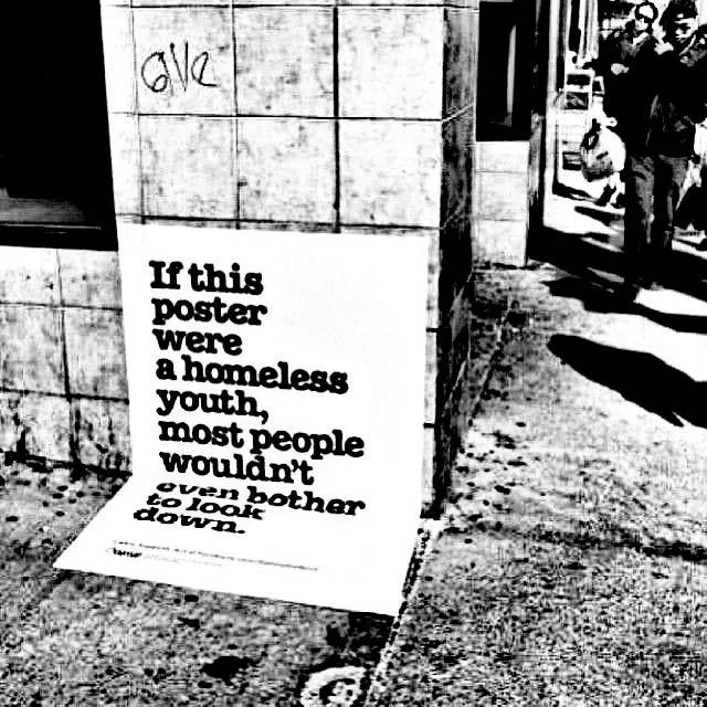 20 Harsh Realities from the 'Lost Generation' That Are Tough to Swallow 8 If this poster were a homeless - Harsh Realities