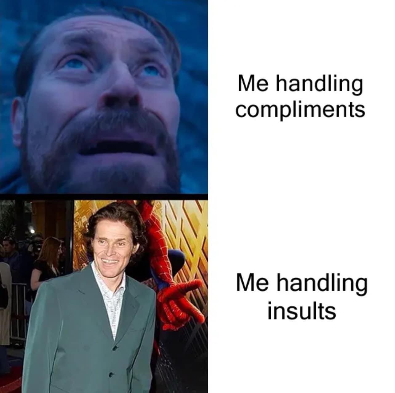 15 Memes That Are Like Chocolate for Your Funny Bone 6 Me handling compliments