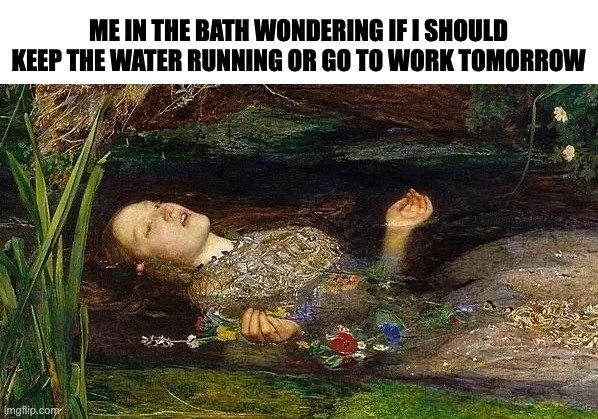 35 Painting Memes That Will Make You Brush Into Laughter 8 Me in bath wondering - painting memes