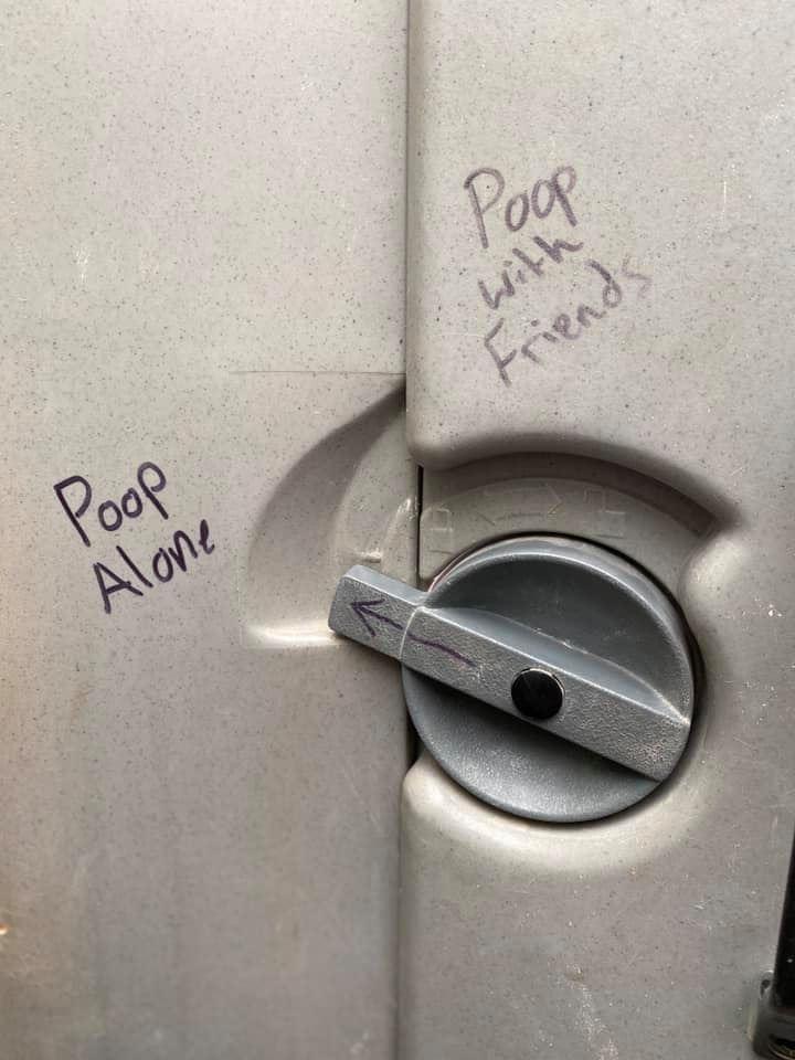45 Funny Writings You Will Find In Public Bathrooms 44 Poop alone