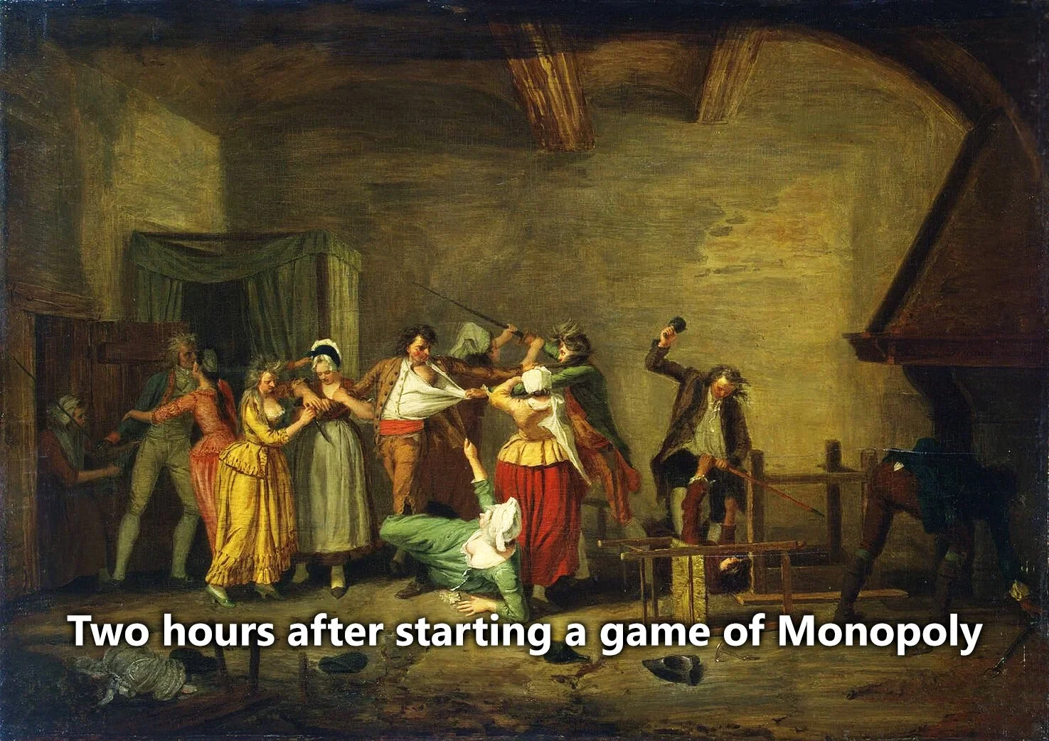 35 Painting Memes That Will Make You Brush Into Laughter 13 Two hours after starting the game of monopoly - painting memes