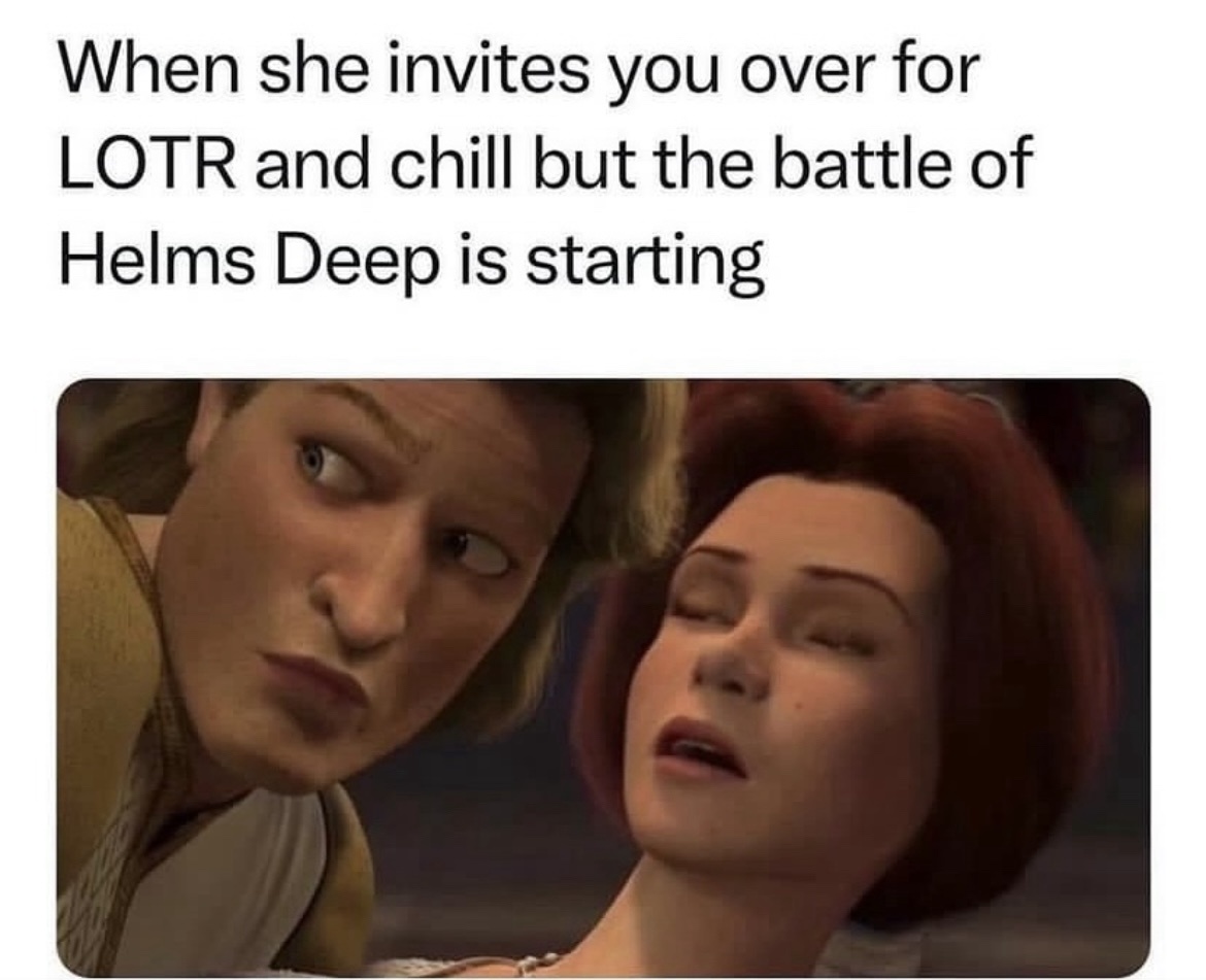 25 LOTR Memes That Will Make You Giggle Like Gollum with the Precious 16 When she invites you - LOTR Memes