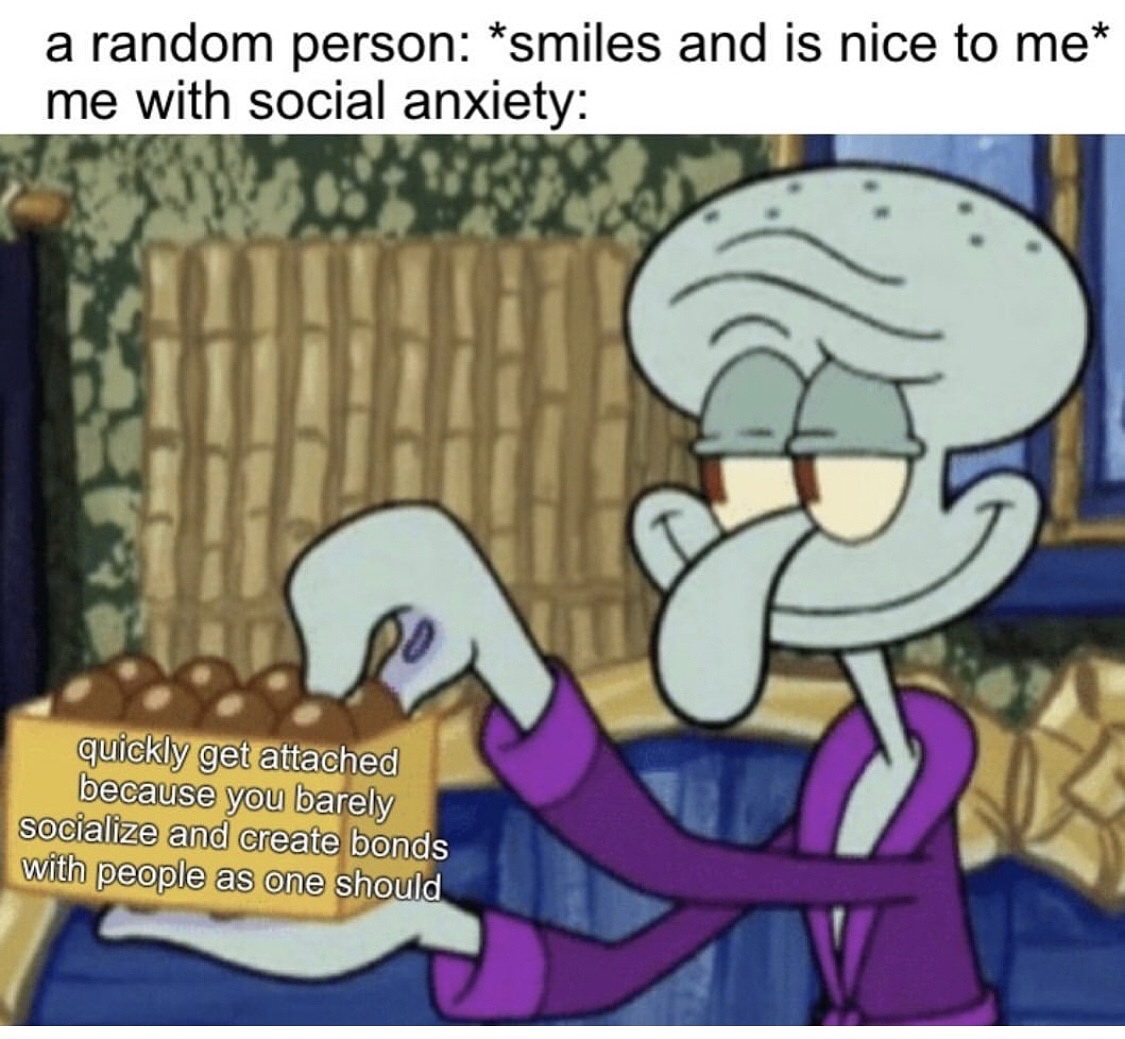 a random person - Relatable Mental Health Memes