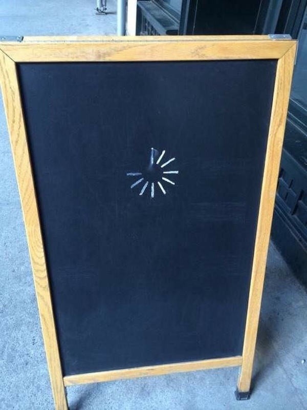 22 Funny Chalk Board Signs That Are Better Than the Menu 2 buffering- Funny Chalk Board Signs