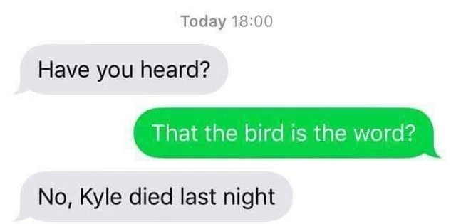 23 Funny Awkward Texts That Will Make You Cringe for Days 4 have you heard - Funny Awkward