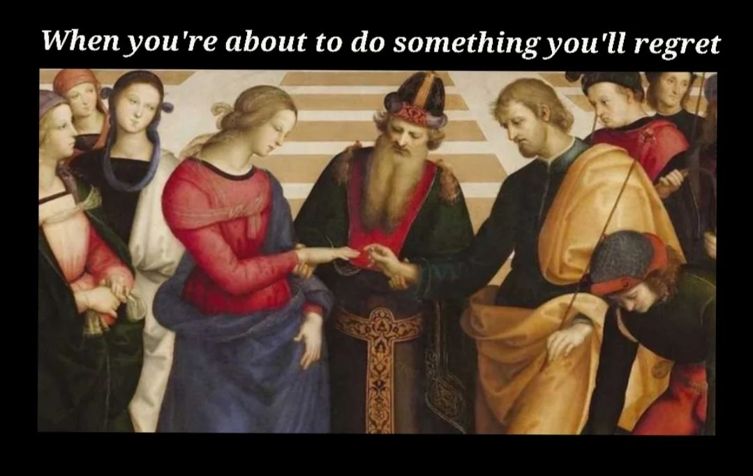35 Painting Memes That Will Make You Brush Into Laughter 18 When youre about to do something that youll regret - painting memes