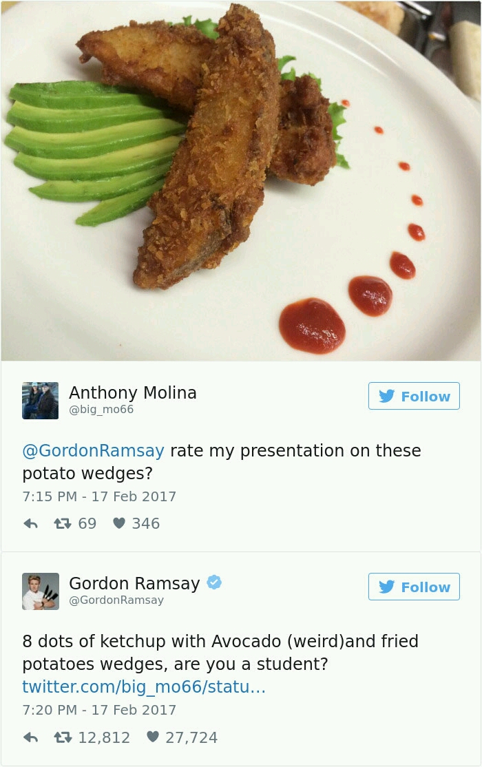 35 Iconic Gordon Ramsay Comments That Destroyed Amateur Chefs 34 rate my presentation