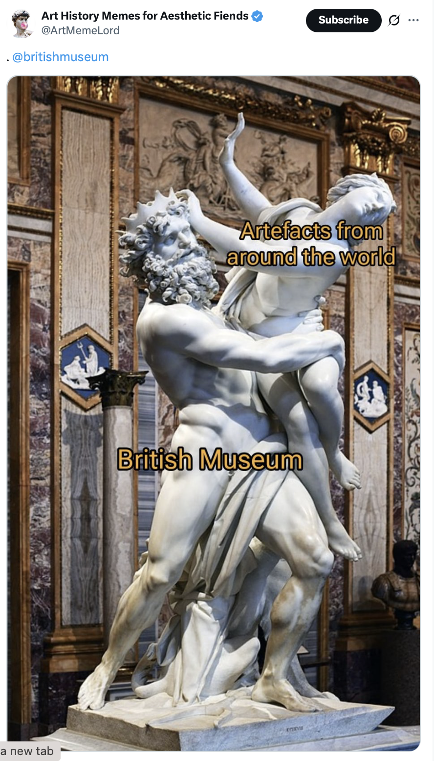 25 Art History Memes That Are Masterpieces of Humor 25 Artifacts from world