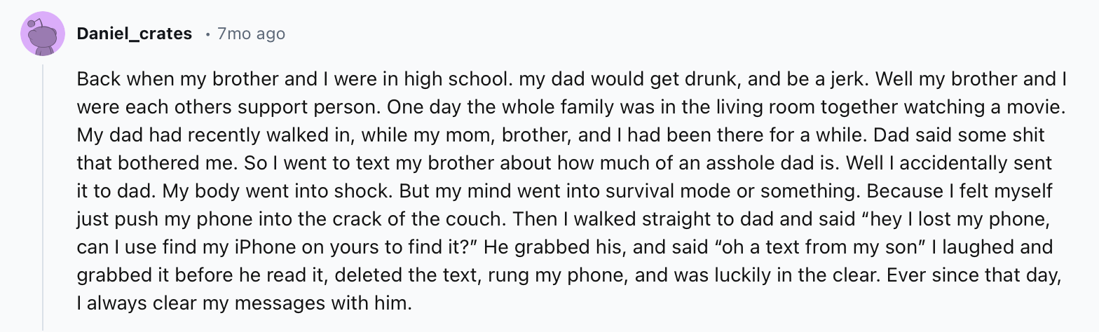 21 Times ‘Wrong Person Texts' Were Hilariously Awkward 2 Back when my brother and I were in high school - wrong person texts
