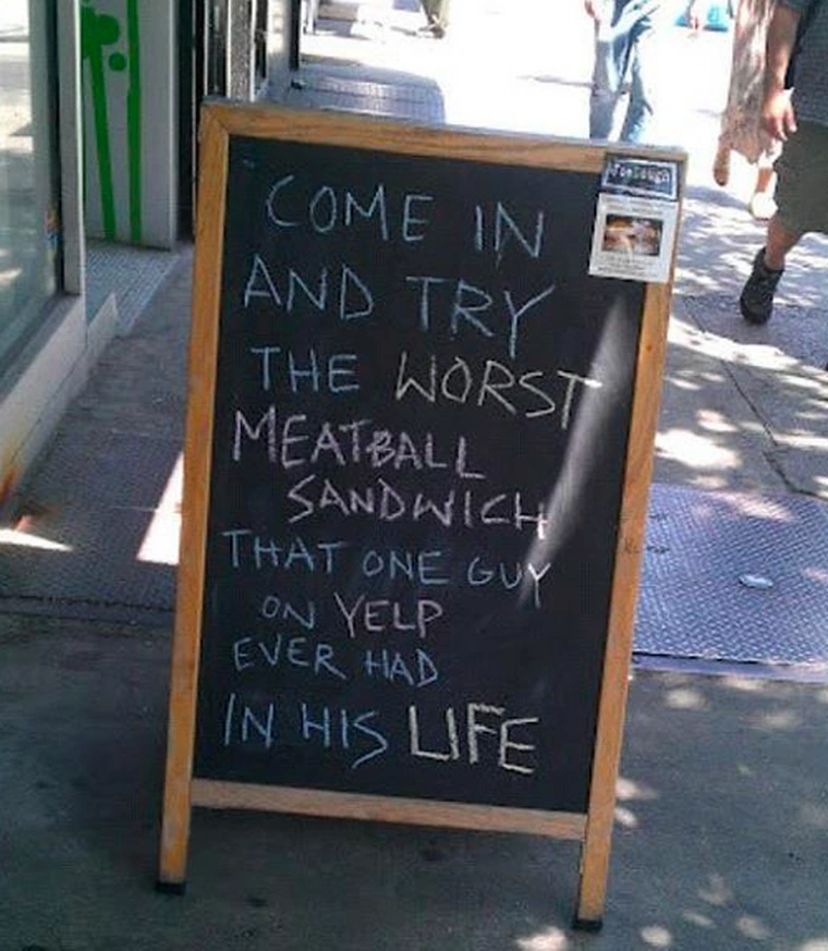 22 Funny Chalk Board Signs That Are Better Than the Menu 27 COme in and try