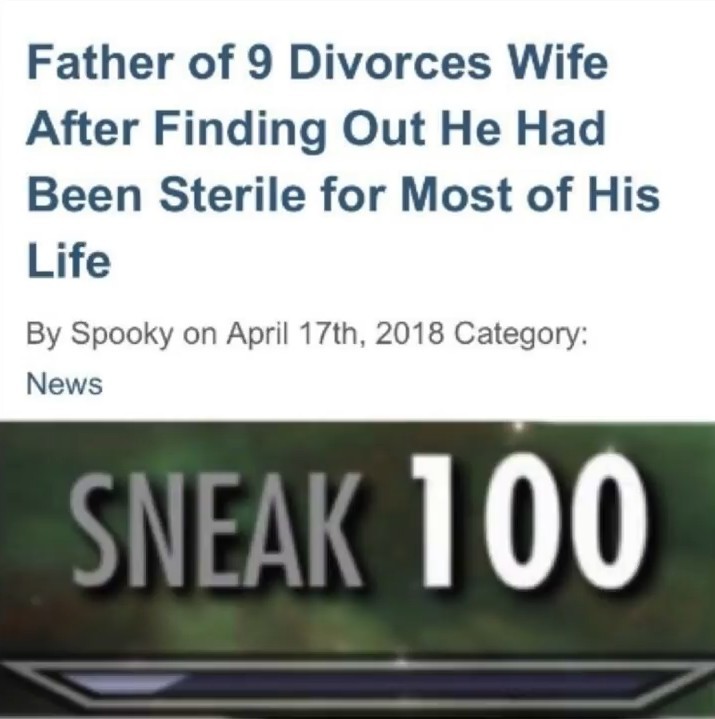 20 Sneak 100 Memes That Are Sneakily Hilarious 8 Father of 9 - Sneak 100 Memes