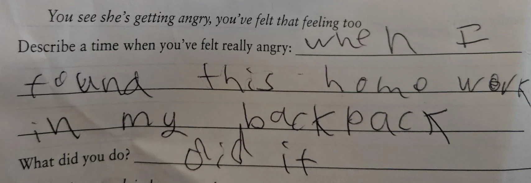 Honesty in my son's homework  - Kids’ Homework