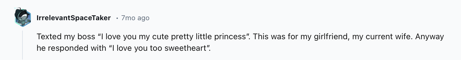 21 Times ‘Wrong Person Texts' Were Hilariously Awkward 7 I love you my cute pretty little princess - wrong person texts