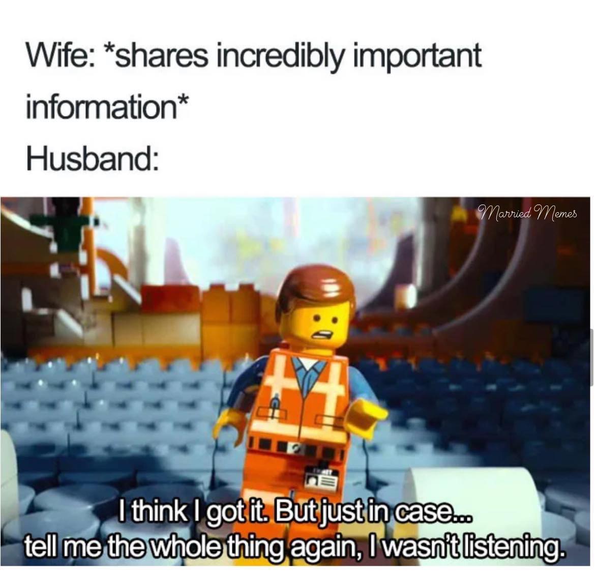 35 Married Memes That Reveal Hidden Secrets Of Married Life 6 I wasnt listening