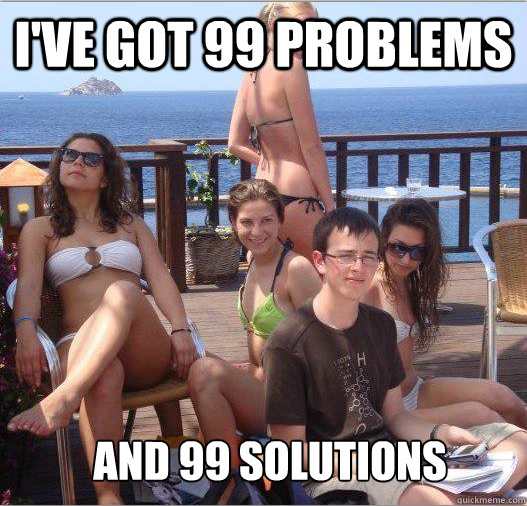 Ive got 99 problems - math memes