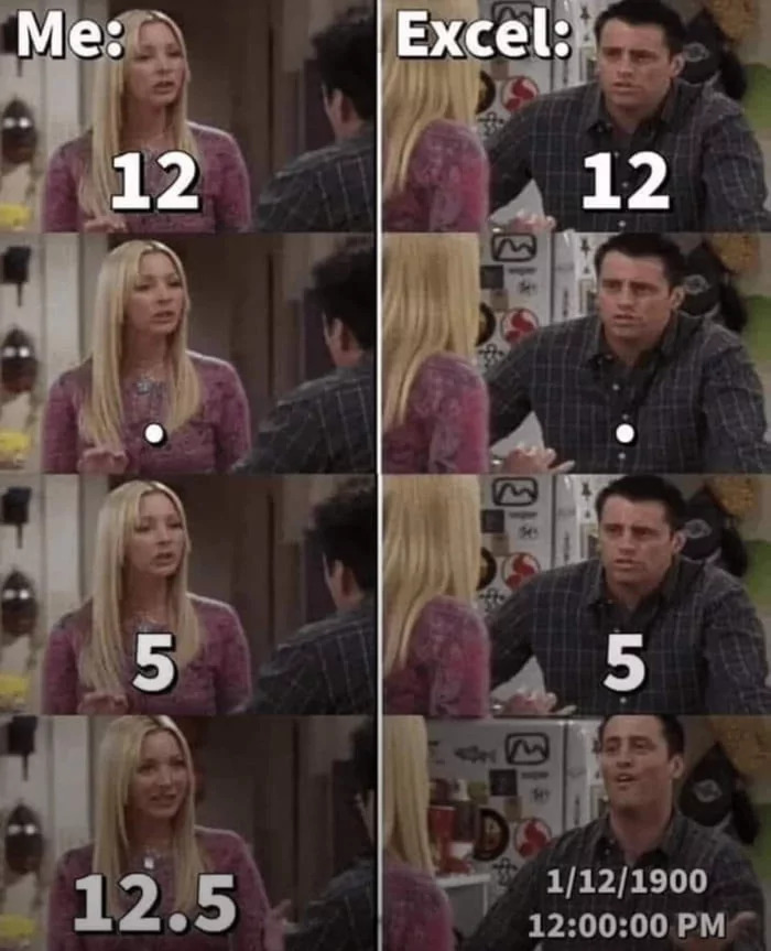 25 Excel Memes That Are the Only Formula You Need for Laughter 21 Me vs excel