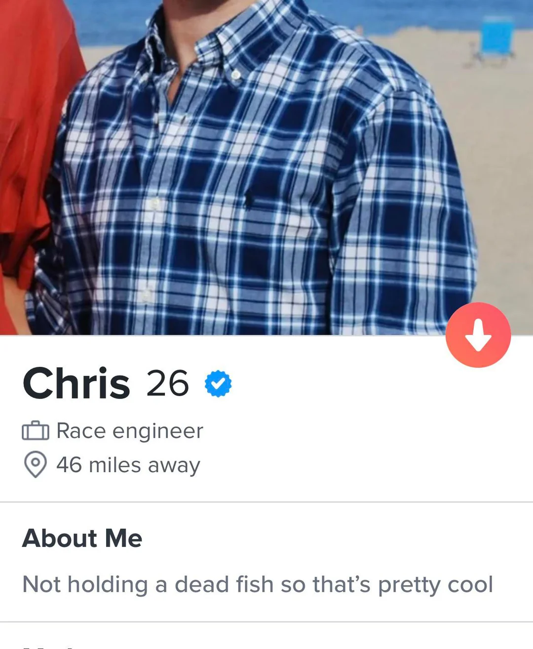 These Unusual Tinder Bios Will Make You Swipe Right Every Time 15 Not holding a fish