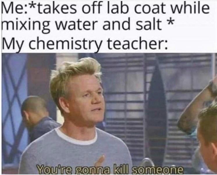 20 Geeky Science Memes to Power Up Your Laughter Neurons 18 Takes off labcoat - Geeky Science Memes