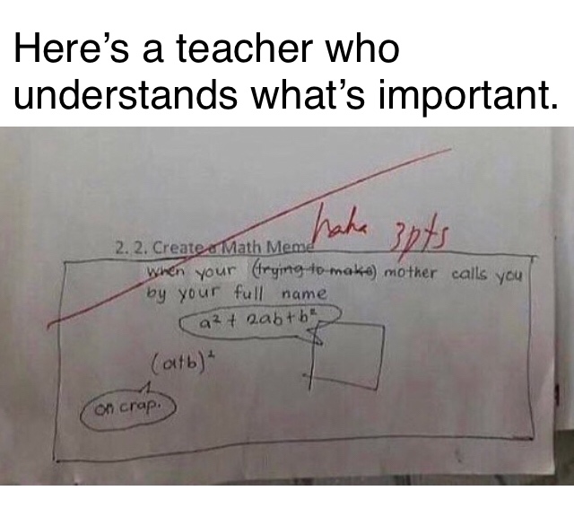 Teacher who understands