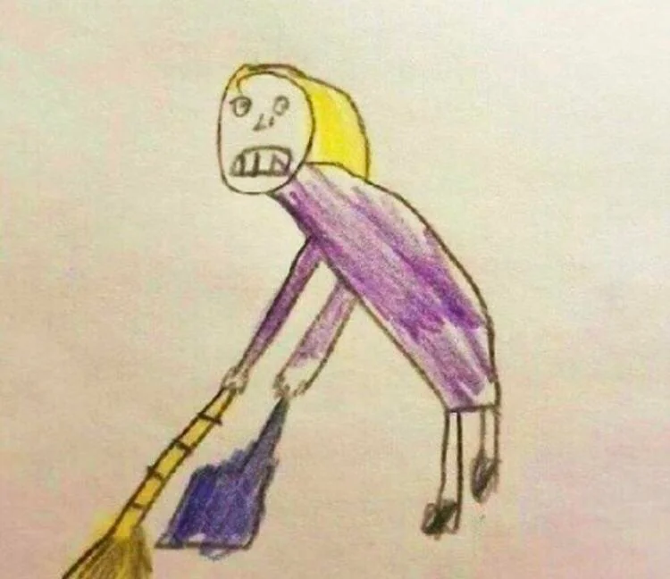 The homework was “Draw your mommy.”  - Kids’ Homework