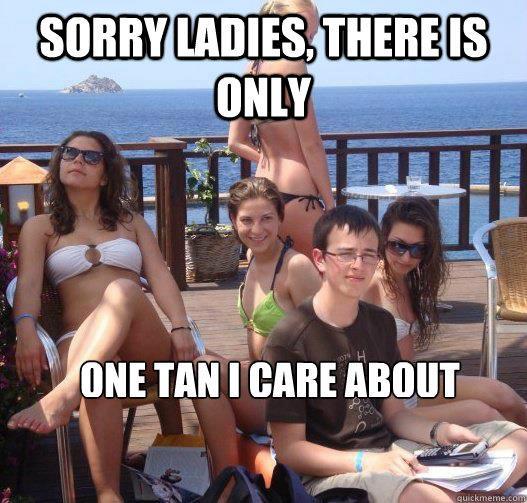 The only tan I care about - math memes