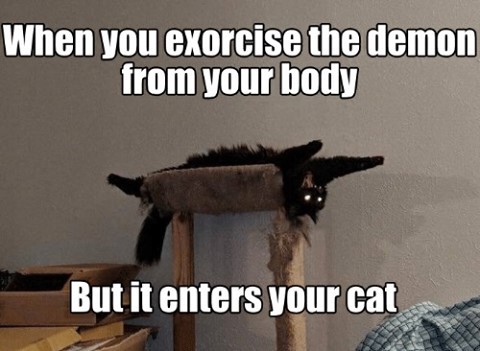 When exorcise the demon