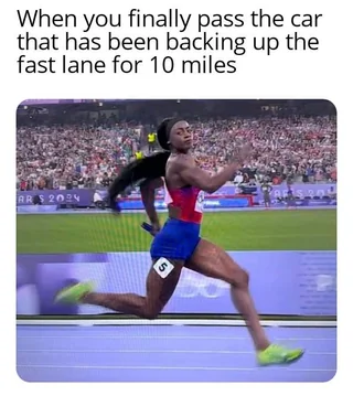 25 Relatable Driving Memes That’ll Drive You to Tears (of Laughter) 23 When you finally pass the car