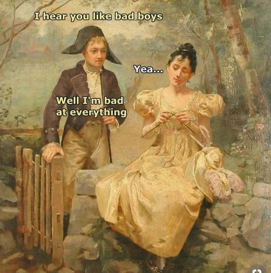 You like bad boys