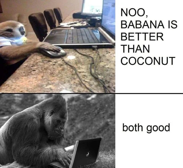 banana better than coconut