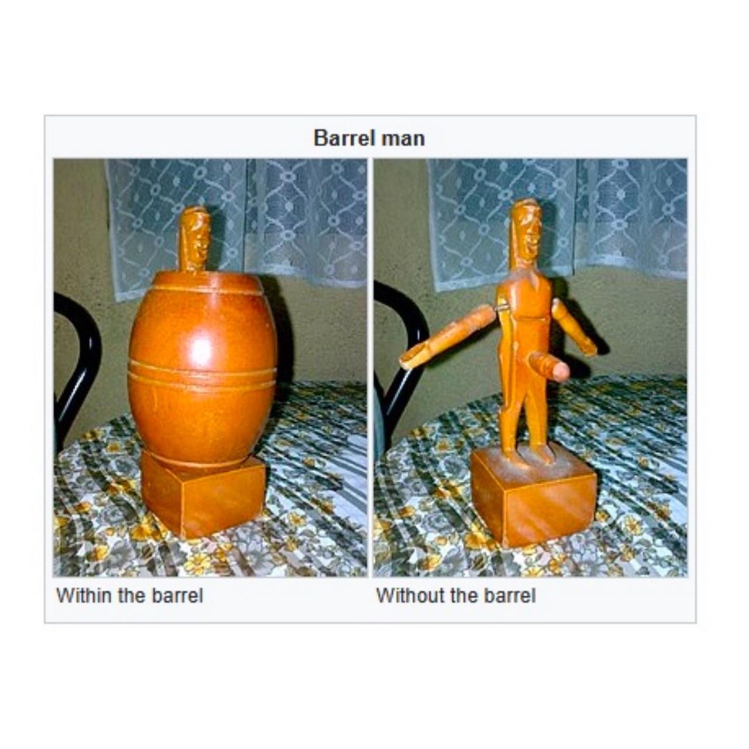 20 Hilarious Wiki Finds, You’ll Think We’re Pulling Your Leg 4 barrel man - Hilarious Wiki Finds
