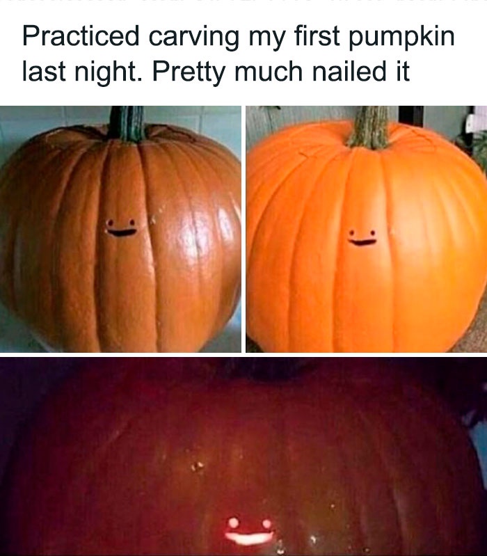 20 Memes That Are Like a Meme Salad—Totally Random and Deliciously Funny 17 pumpkin carving