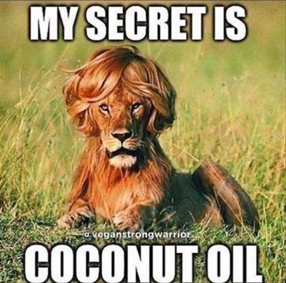 secret is coconut oil