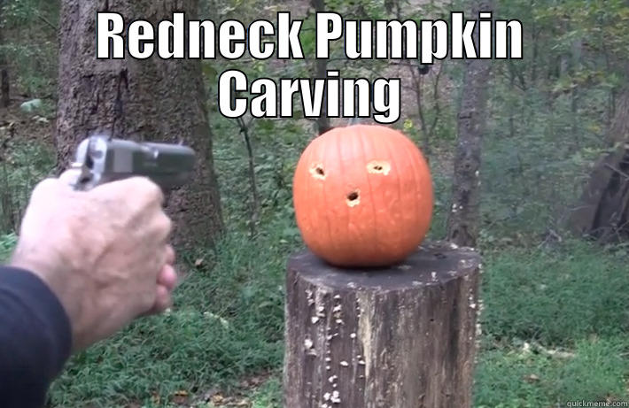25 'Funny Pumpkin Carvings' for the Comedy of the Gourds 13 redneck pumpkin