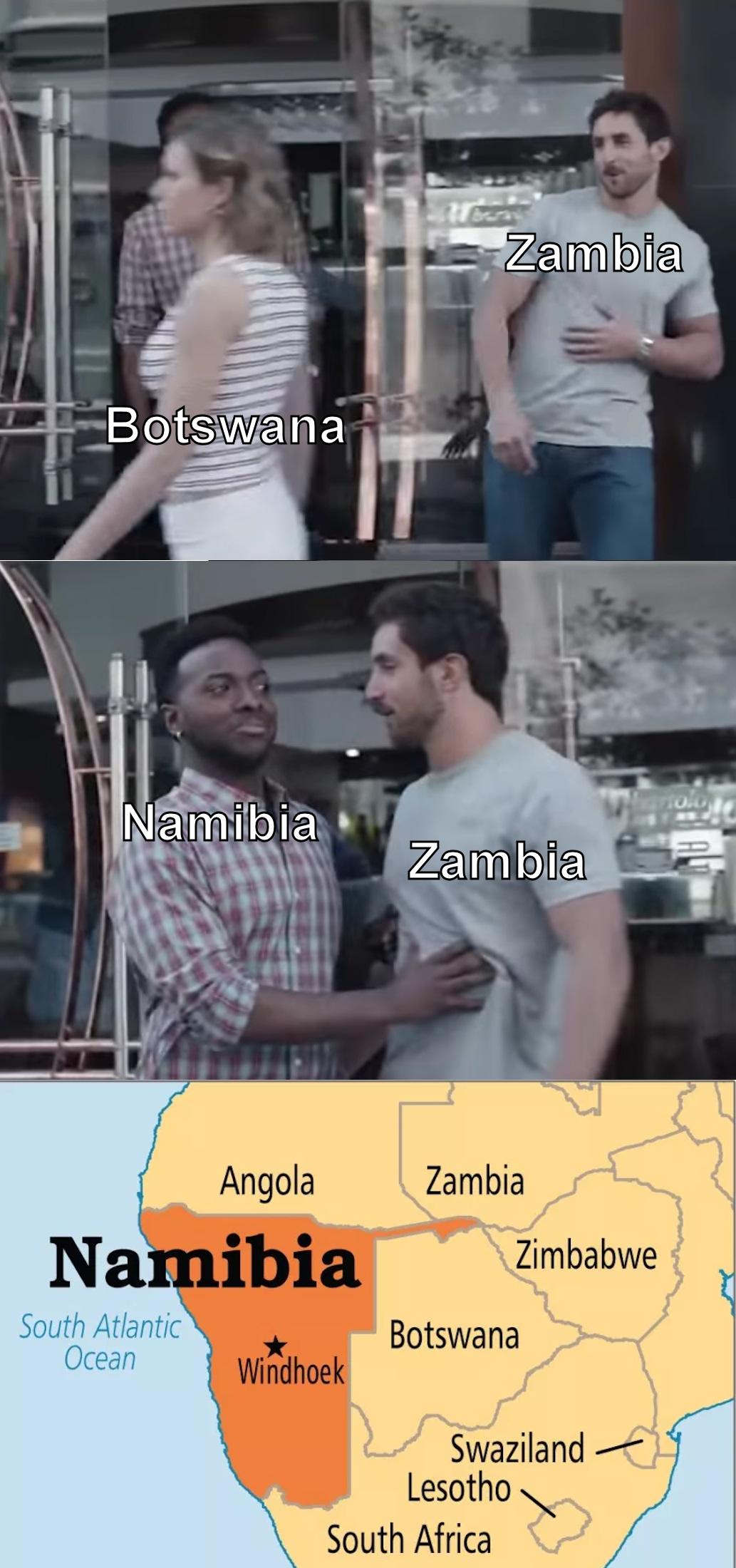 20 Geography Memes That Prove the World Is Flat… Out Hilarious! 4 Botswana - Geography Memes
