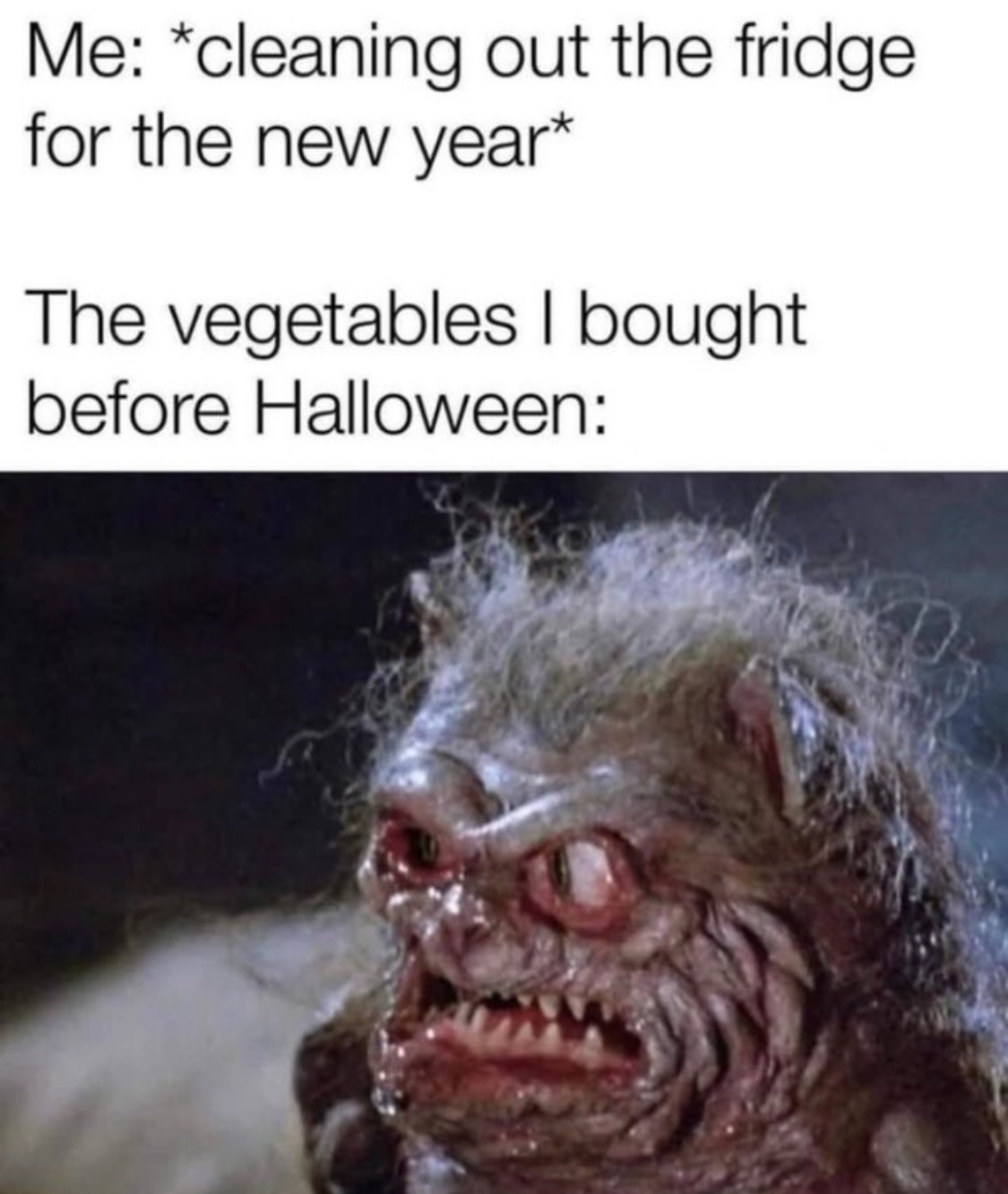 Cleaning out the fridge