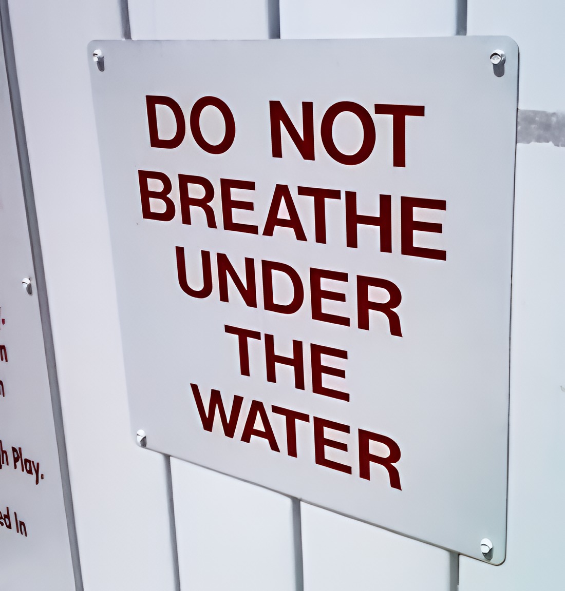 30 Unexpected Signs That Will Totally Throw You Off 7 Do not breather - unexpected signs