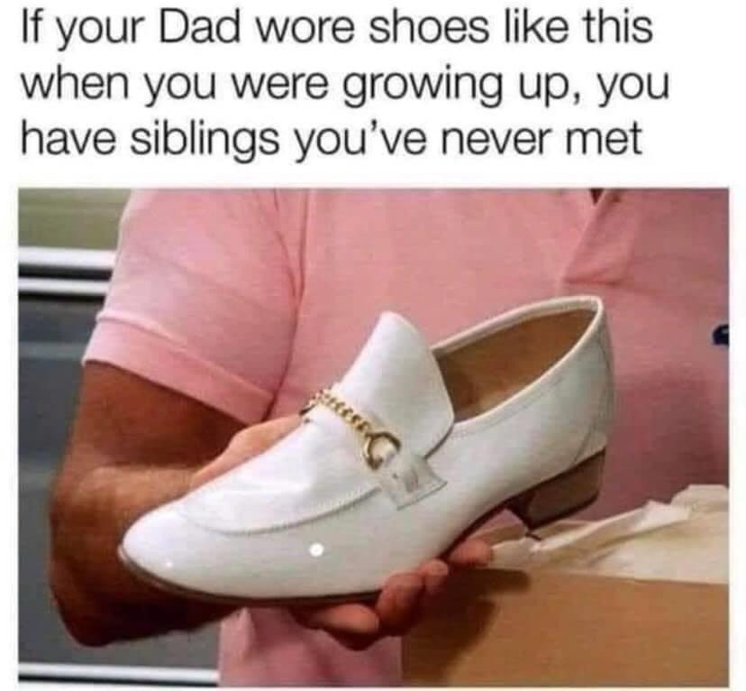 Scrolling Delights: 25 Memes for a Short Browsing Entertainment 21 Dod wore shoes like this